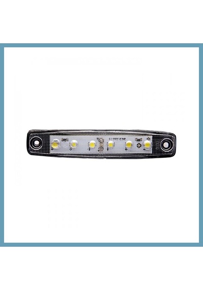 Bezos Beyaz Parmak Led Dorse Lamba 6 Ledli 12-24v Mbt06 Standart