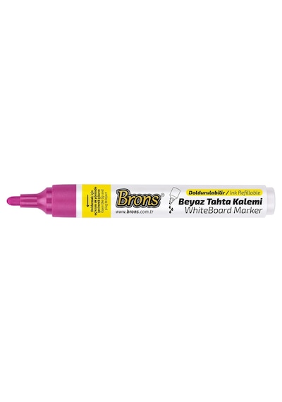 Brons Beyaz Tahta Kalemi Pembe Br-964