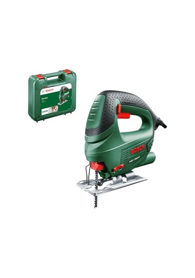 Home And Garden Pst 700 Elektrikli Dekupaj Testeresi, 500 Watt, Taşıma Çantalı, Renk: Yeşil/siyah, Dakikada 3000 De