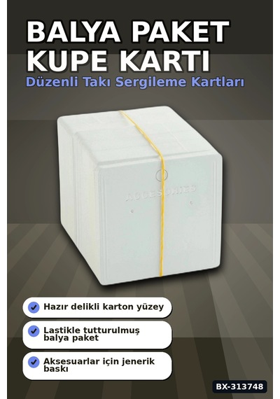 7x7 Cm Küpe Kartı 100 Adet Balya Paket Takı Sergileme Kartonu Perakende Toptan Bx-313748 çok renkli