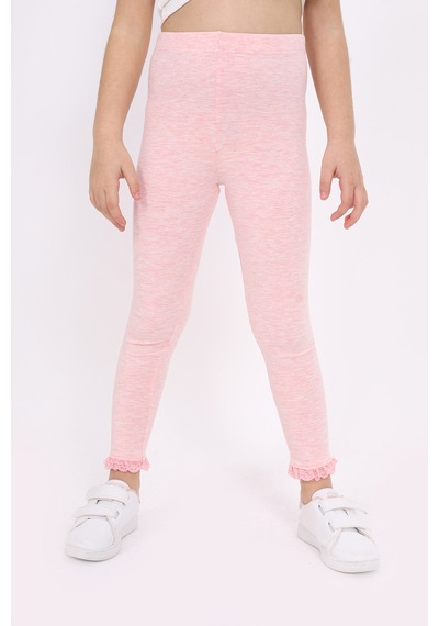 Toontoy Kids Toontoy Kız Çocuk Tayt Pembe Melanj