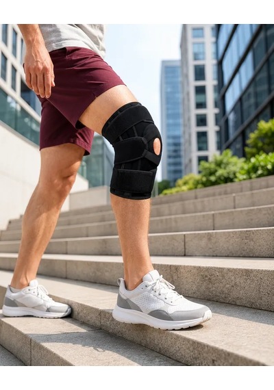 Astraltech Ayarlanabilir Cırtlı Dizlik Silikon Patella Destekli
