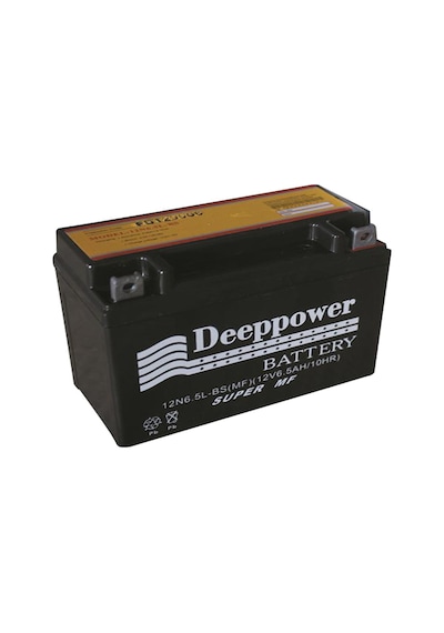 Deeppower 12N6,5L-BS 12v 6.5 Ah Motosiklet Aküsü (139*73*100)