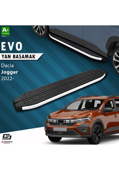 S-Dizayn Dacia Jogger Evo Aluminyum Yan Basamak 213 Cm 2022 Üzeri