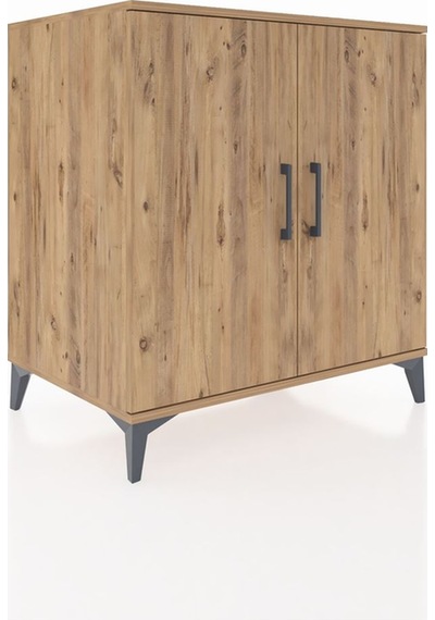 Kronos Şifonyer 2 Kapaklı 88x59x96 Çam-çam Çam