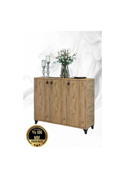 Afor Mdf 3 Kapaklı Ayakkabılık Çok Amaçlı 3 Kapaklı Dolap Ceviz Afor Mdf 3 Kapaklı Ayakkabılık Çok Amaçlı 3 Kapaklı Dolap Ceviz