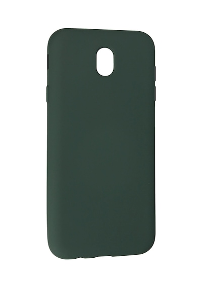 Newface - 534 - Samsung Galaxy Uyumlu J7 Pro / J730 Kılıf Nano İçi Kadife Silikon - - Csmo-tex - Koyu Yeşil