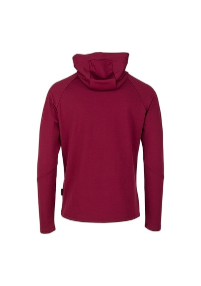 2as Selenge Fermuarlı Kapşonlu Sweat Bordo 001