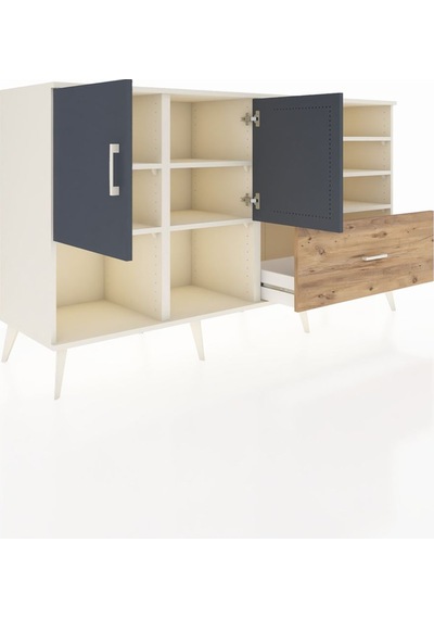 Kronos Konsol 7 Raflı Tek Çekmeceli 2 Kapaklı 176x59x99 Aytaşı-an Aytaşı-antrasit/çam Kronos Konsol 7 Raflı Tek Çekmeceli 2 Kapaklı 176x59x99 Aytaşı-an Aytaşı-antrasit/çam