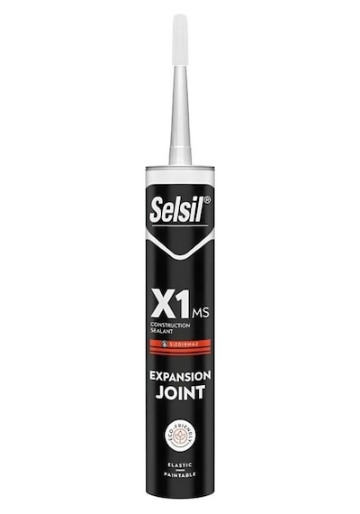 Selsil X1 Ms 290 Ml Polimer Mastik Beyaz Islak Zemin İçin