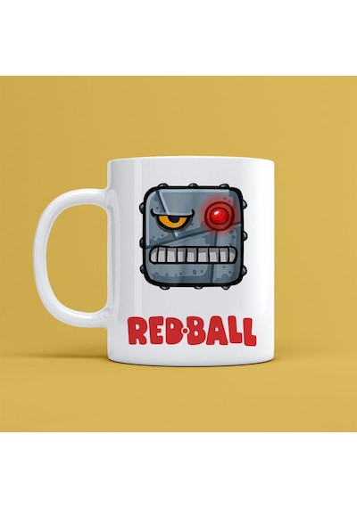 Redball Tasarımlı Kupa Bardak MR-07