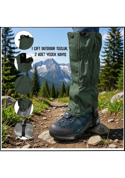 Uyguna-yakala Haki Outdoor Tozluk-oz.103 Çok Renkli