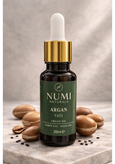 %100 Saf Argan Yağı 20 Ml Soğuk Sıkım Argan Oil Saç, Cilt Ve Bakım İçin Doğal Yağ