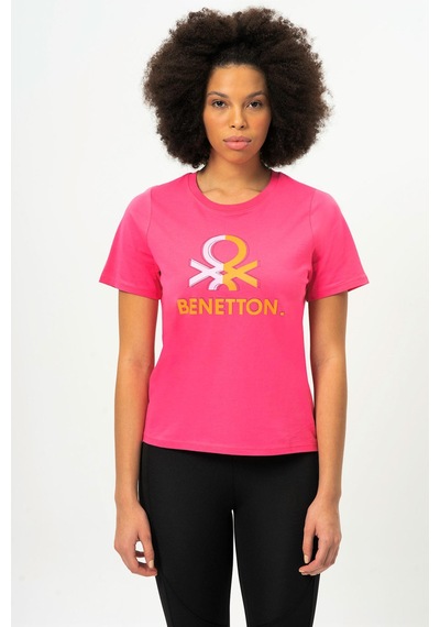 Benetton Bnt W20393 23y Kadın T Shirt