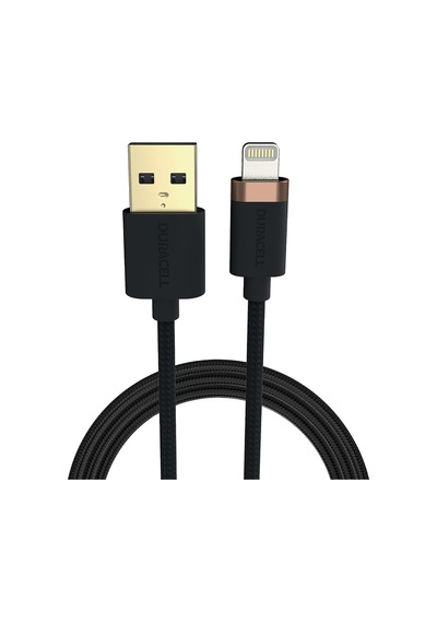 2m Lightning To Usb-a Örgülü Şarj Kablosu - Siyah Standart