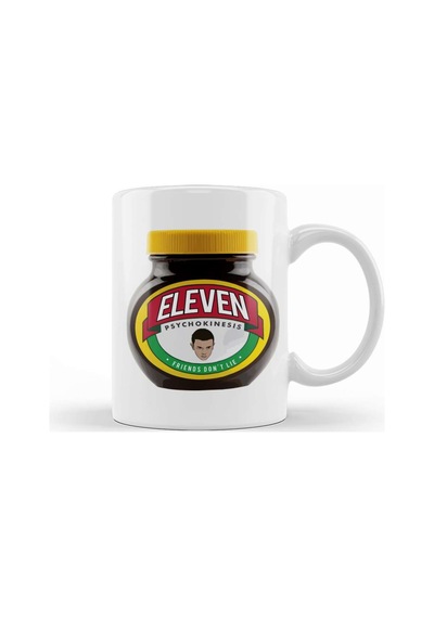 Stranger Things Eleven Marmite Kupa Bardak Porselen Karışık