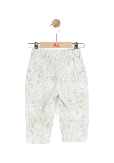 Nk Kids Kız Çocuk Sunflower Powder Pantolon Nk-51609 Yeşil