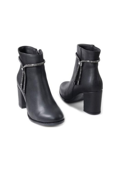 Papuçcity Sprs 02971 Kadın 7,5 Cm Topuklu Bot 001