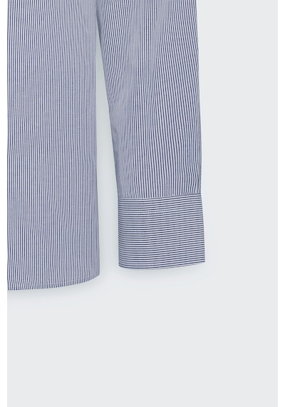 AC&Co / Altınyıldız Classics Erkek Beyaz Mavı Slim Fit Dar Kesim Düğmeli Yaka Çizgili Gömlek Beyaz Mavı AC&Co / Altınyıldız Classics Erkek Beyaz Mavı Slim Fit Dar Kesim Düğmeli Yaka Çizgili Gömlek Beyaz Mavı