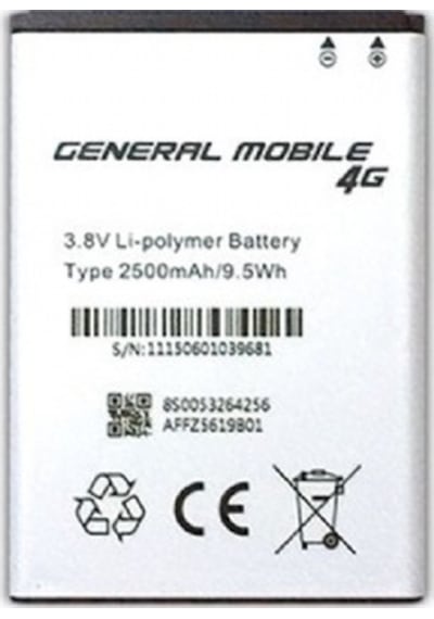 General Mobile Discovery Gm 4G Batarya Pil (392744254)