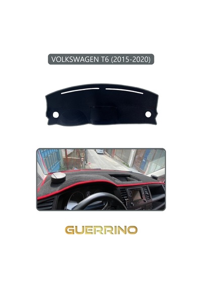 Volkswagen T6 2015-2020 Torpido Koruma Halısı Gri Kenar