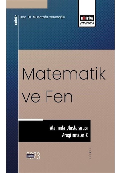 Matematik ve Fen Alanında Uluslararası Araştırmalar 10 - Eğitim Yayınevi