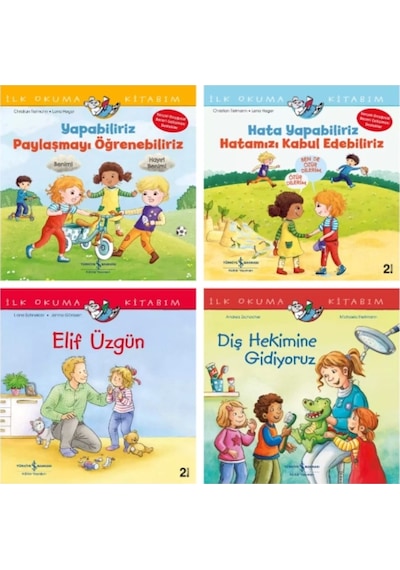 Yapabiliriz Serisi Paylaşmayı Öğrenebiliriz - Hatamızı Kabul Edebiliriz - Elif Üzgün - Diş Hekimine