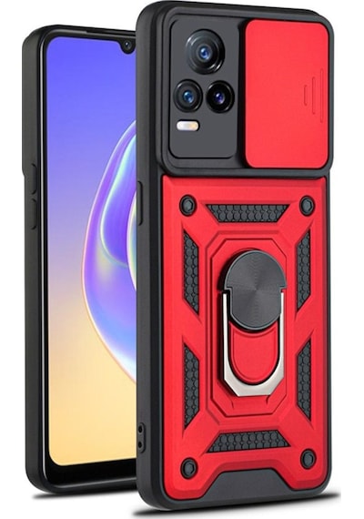 Vivo V21 Kilif Tank Aramid Sürgülü Vega Yüzüklünano 553977213