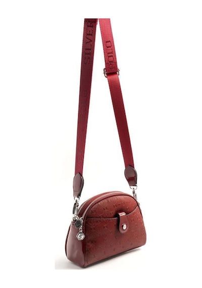Silver Polo Sp1144 Kadın Çapraz Çanta Fashion Bordo-rugan Bordo