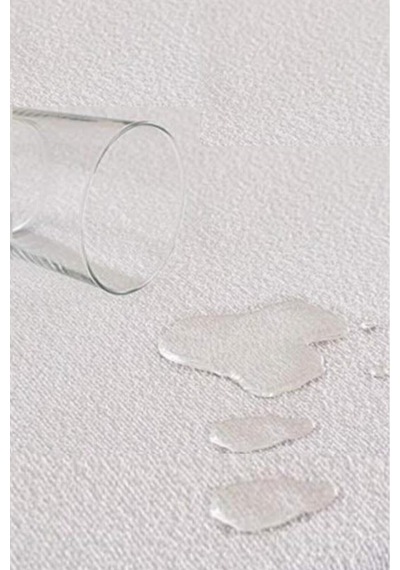 Bebesi Oyun Parkı Yatağı İçin Fitted Alezi 70x110+10 Cm Pamuk Beyaz