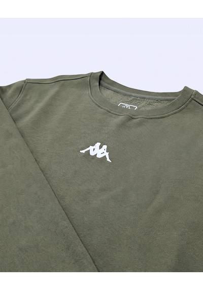 Kappa Carlo Erkek Haki Regular Sweatshirt