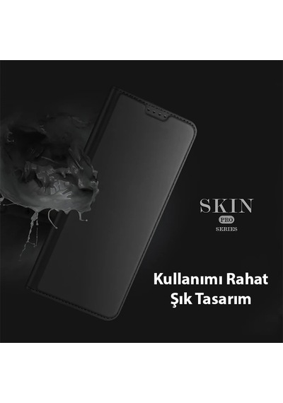 Dux Ducis Xiaomi Poco X5 5g Kılıf Skin Pro Series Flip Cover Kapaklı Kılıf- 5775 Lacivert