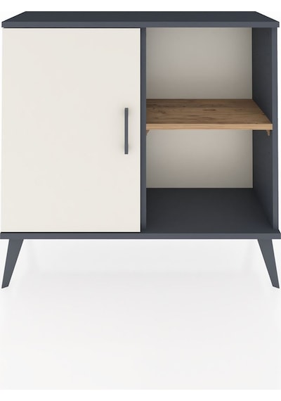 Arges Şifonyer 2 Raflı Tek Kapaklı 88x30x80 Antrasit-aytaşı/çam Aytaşı/çam Arges Şifonyer 2 Raflı Tek Kapaklı 88x30x80 Antrasit-aytaşı/çam Aytaşı/çam