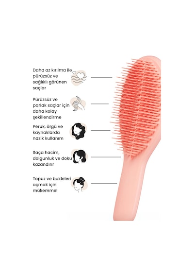 Tangle Teezer The Ultimate Styler Peach Glow Saç Fırçası