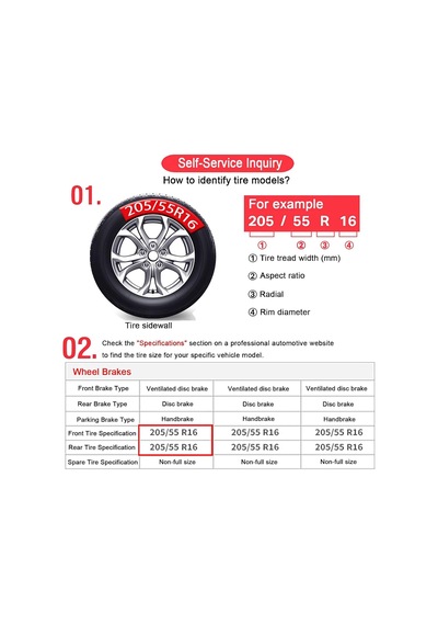 Araba Lastiği İçin Otomatik Kilitli Kar Zincirleri, Evrensel Kar Zincirleri, Büyük Zincir 175r14 Diğer