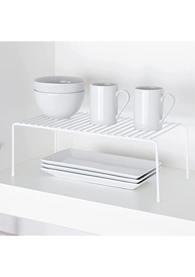 Tel Organizer Dolap Depolama Rafı 22x40cm Beyaz 1 Diğer