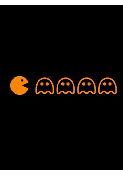 Pacman Motorsiklet, Kask, Laptop, Oto Sticker 17x4 Cm