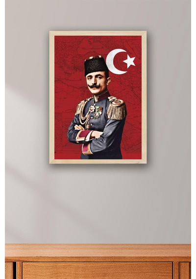 Enver Paşa Çerçeveli Tablo