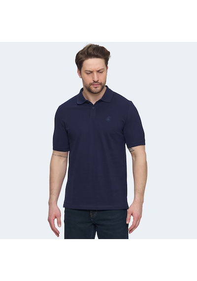 Lumberjack 5M MB CT953 POLO T SH 5FX Erkek Lacivert Tişört