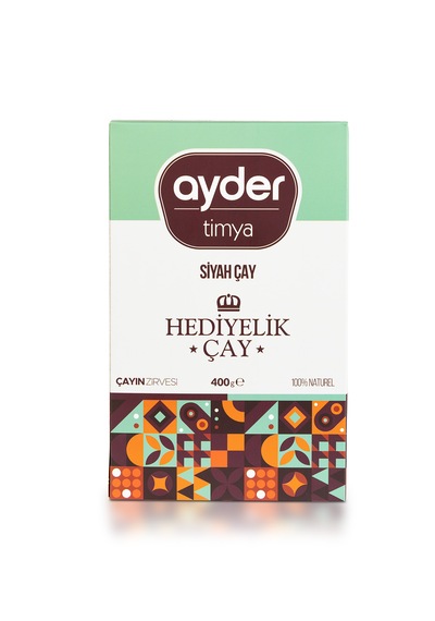 Ayder Timya Hediyelik Naturel Siyah Çay 400gr + 400gr