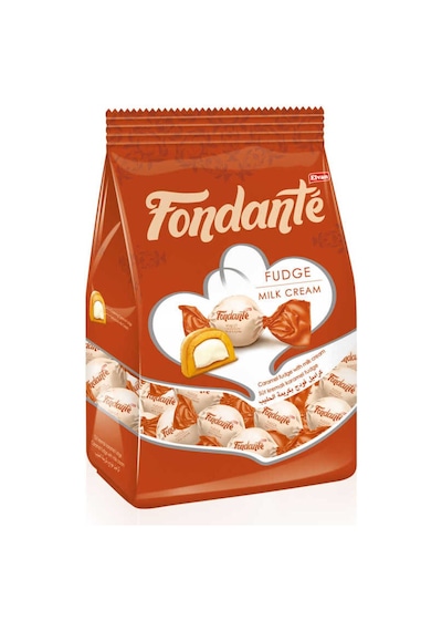 Fondante Sütlü Fudge 500 Gr. (1 Poşet)