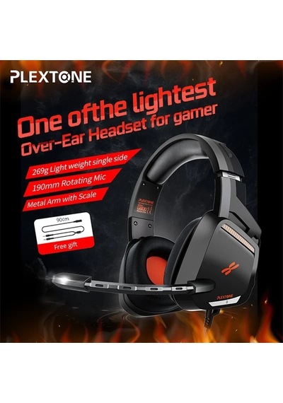 Plextone G800 3.5mm Teleskopik Kablolu Gaming Oyuncu Kulaklığı- 5775