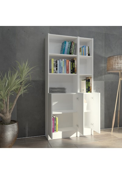 Kuta Flat85 Kitaplık 3 Kapaklı Kütüphane (487092792)