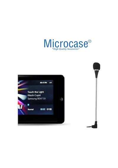 3.5 Mm 3 Boğum Mini Esnek Telefon Notebook Laptop Mikrofon - Al2659