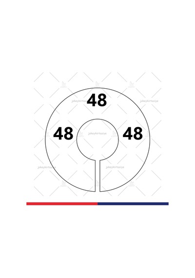Arka / Ön Baskılı Depo-Stok Beden AYRACI (48)