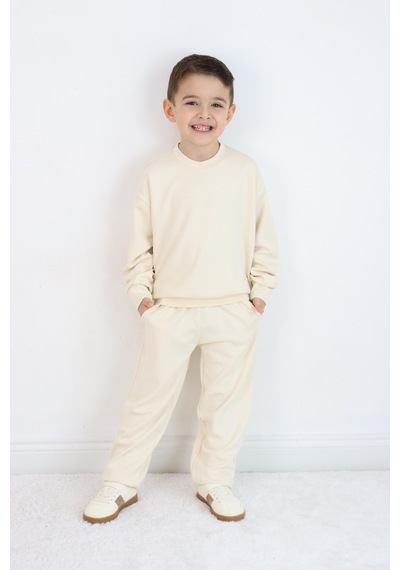 Miababy Basic Plus İkili Takım Ekru