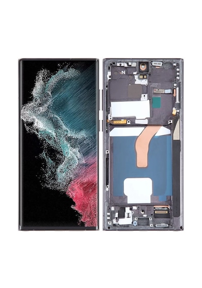 Samsung Galaxy Uyumlu  S22 Ultra S908e Lcd Ekran Dokunmatik Kasalı
