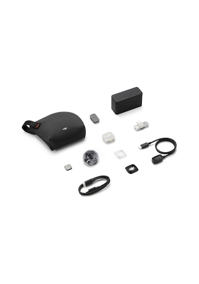 DJI Mic Mini 2S (1TX +1 MOBILE RX + Şarj Kutusu) Mikrofon (DJI Türkiye Garantili)