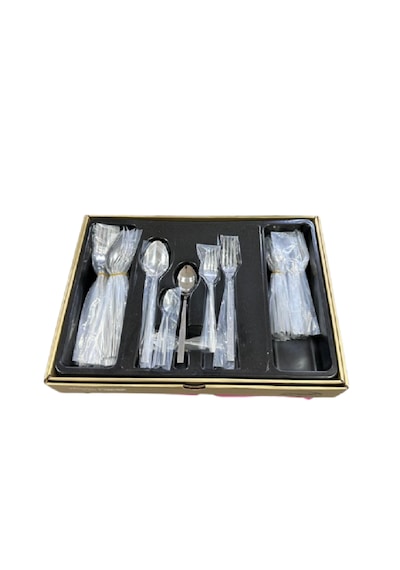 60 Parça Çatal Bıçak Seti Metalik