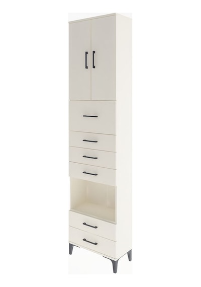 Arges Dolap 3 Raflı 6 Çekmeceli 2 Kapaklı 60x30x243 Aytaşı-ay... Aytaşı